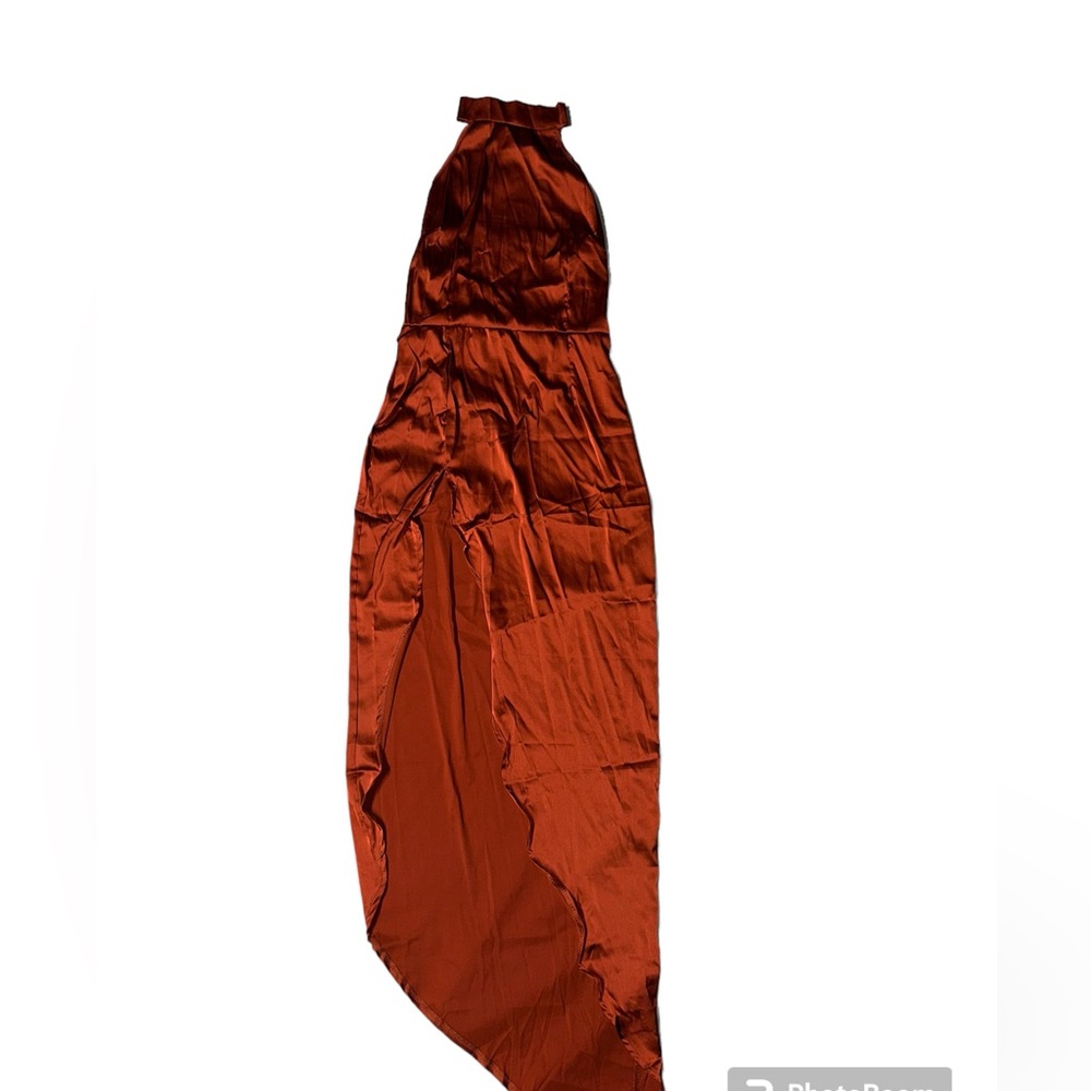 Fashion Lady Light Minds Midi Dress, Size Small, Burnt Orange color, new
